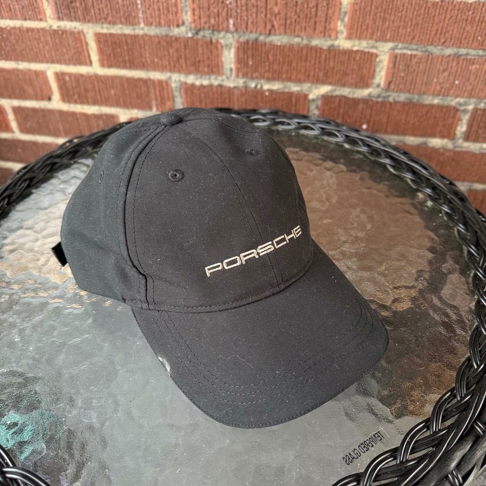 Porsche Lifestyle Baseball Cap Classic Black Adjustable Hat